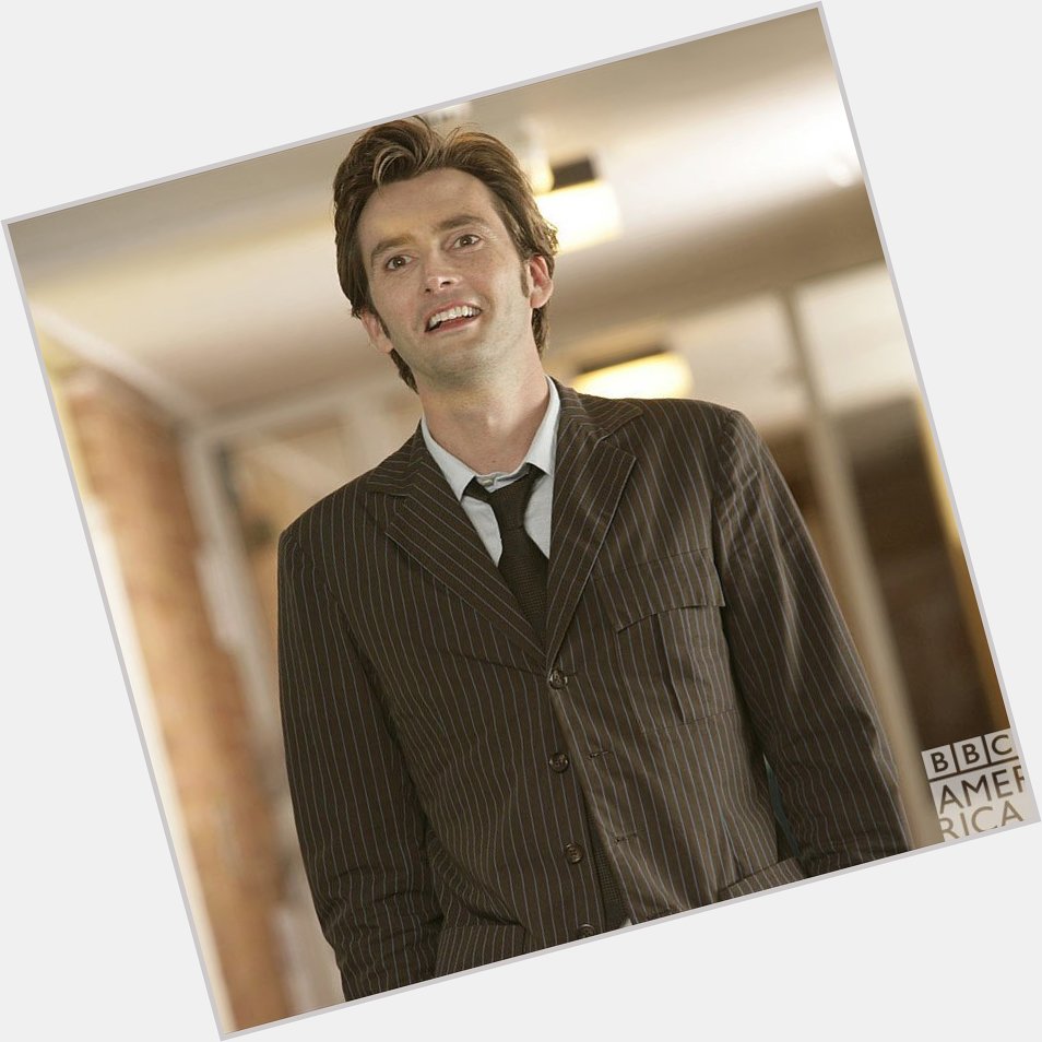 A very happy birthday to the Tenth Doctor, David Tennant! 