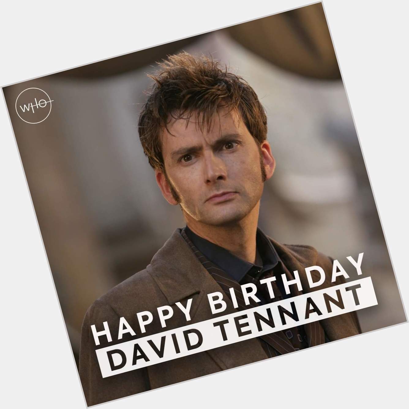 Still the best Doctor imo.
Anyways happy birthday David Tennant! 