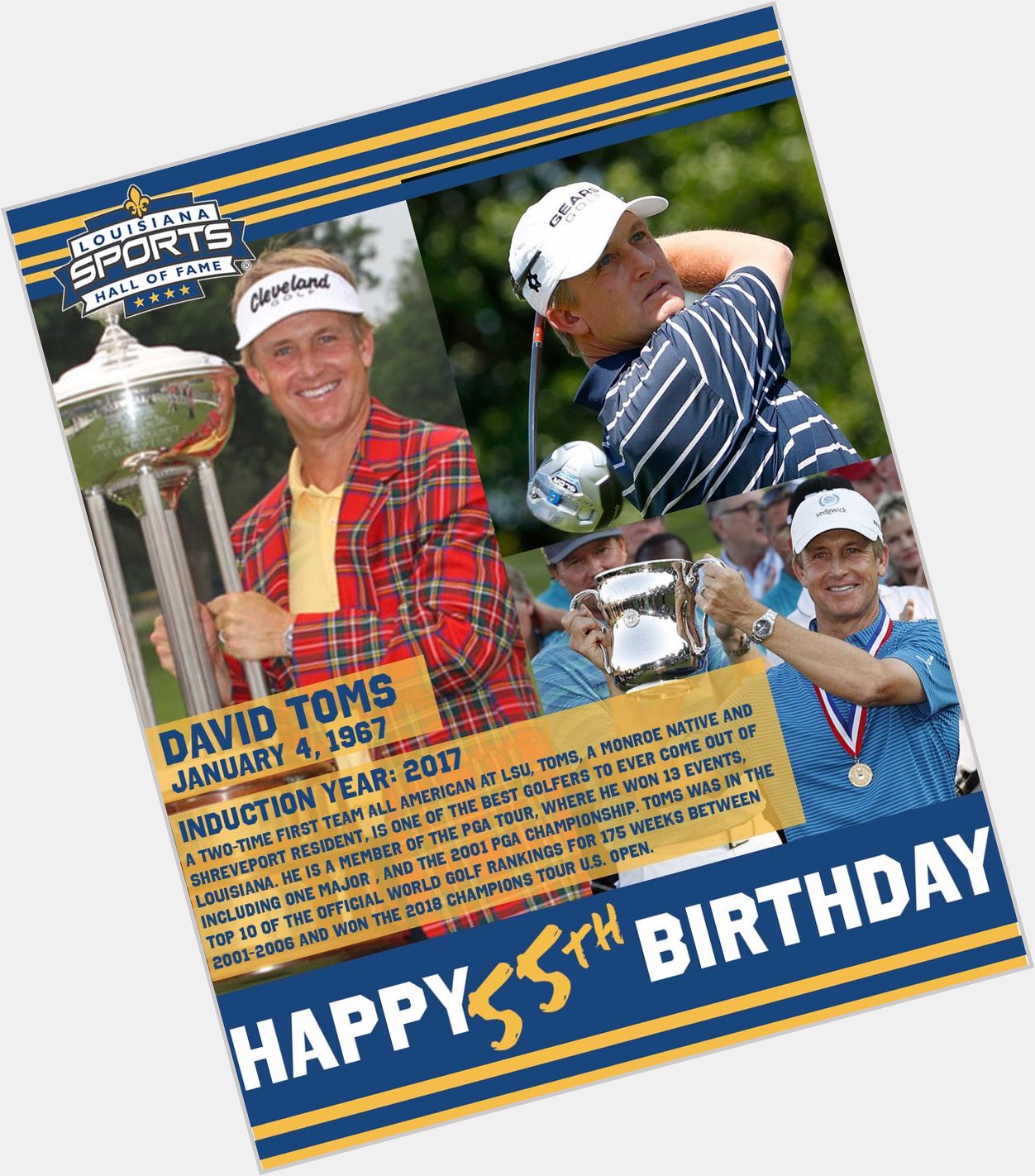 Happy Birthday David Toms! 