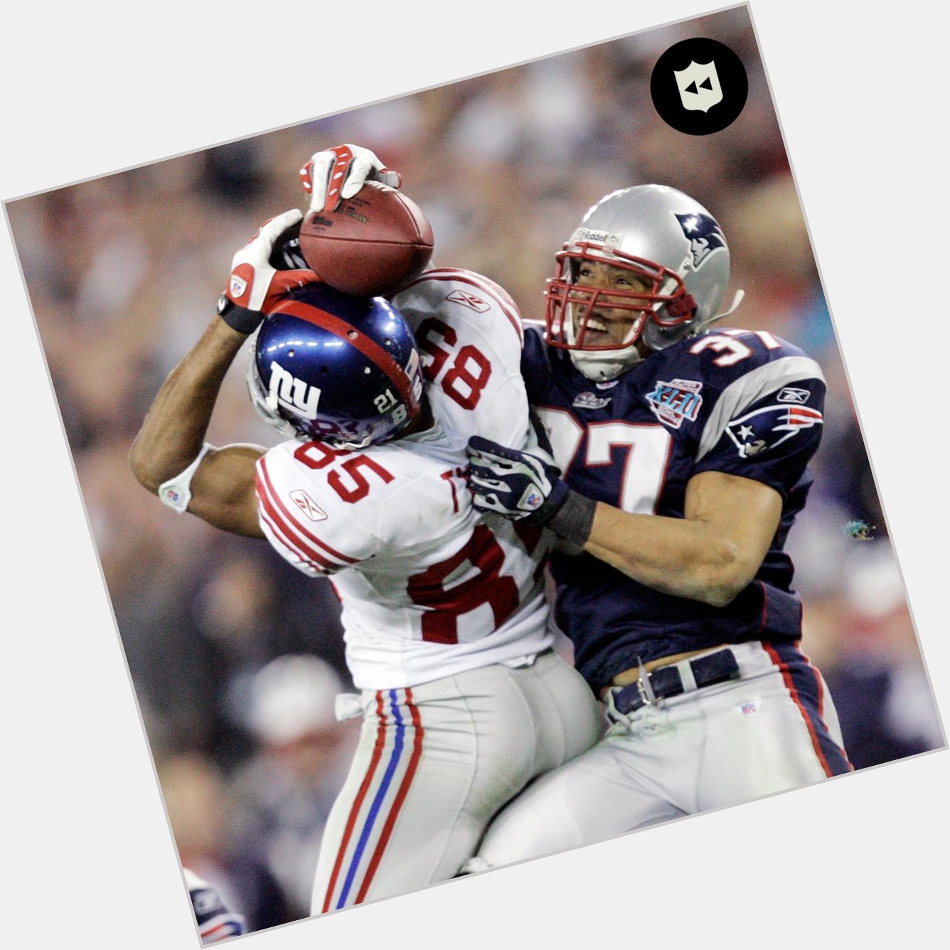 Where were you when The Helmet Catch happened? (Feb. 3, 2008)

Happy birthday to both & David Tyree! 