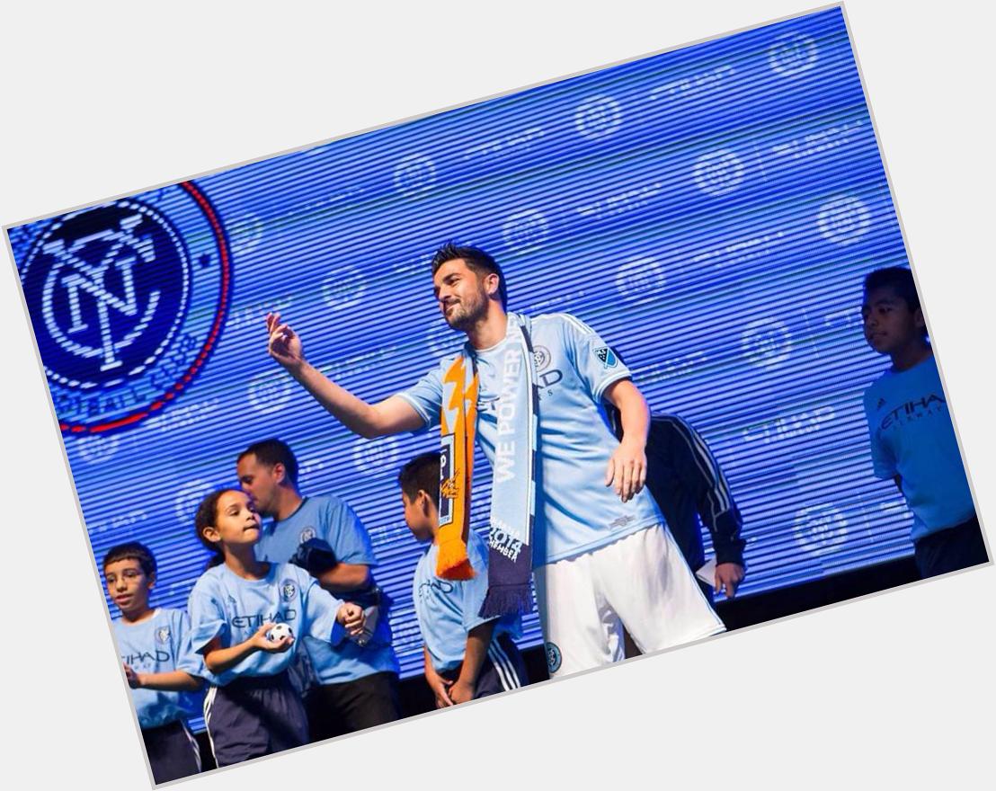 Happy Birthday to NYCFCs striker David Villa. Hope youre going to have a good season ahead with NYCFC in 2015!! 