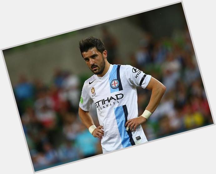 Happy 33rd Birthday to David Villa who has just returned to New York from Melbourne City. 
