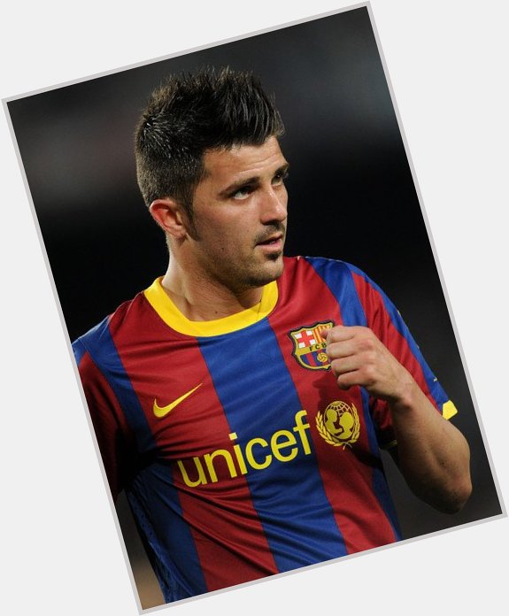 Happy birthday to the one and only David Villa Sanchez, who turns 34 today! Jugadors del Barca 2010-2013! 