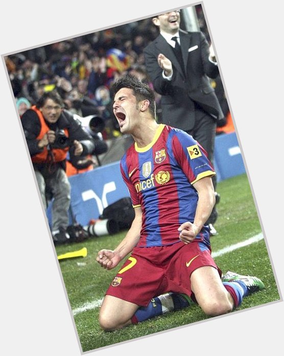 Happy birthday \"El Guaje\"! Love you and miss you in Spanish soccer David Villa! 