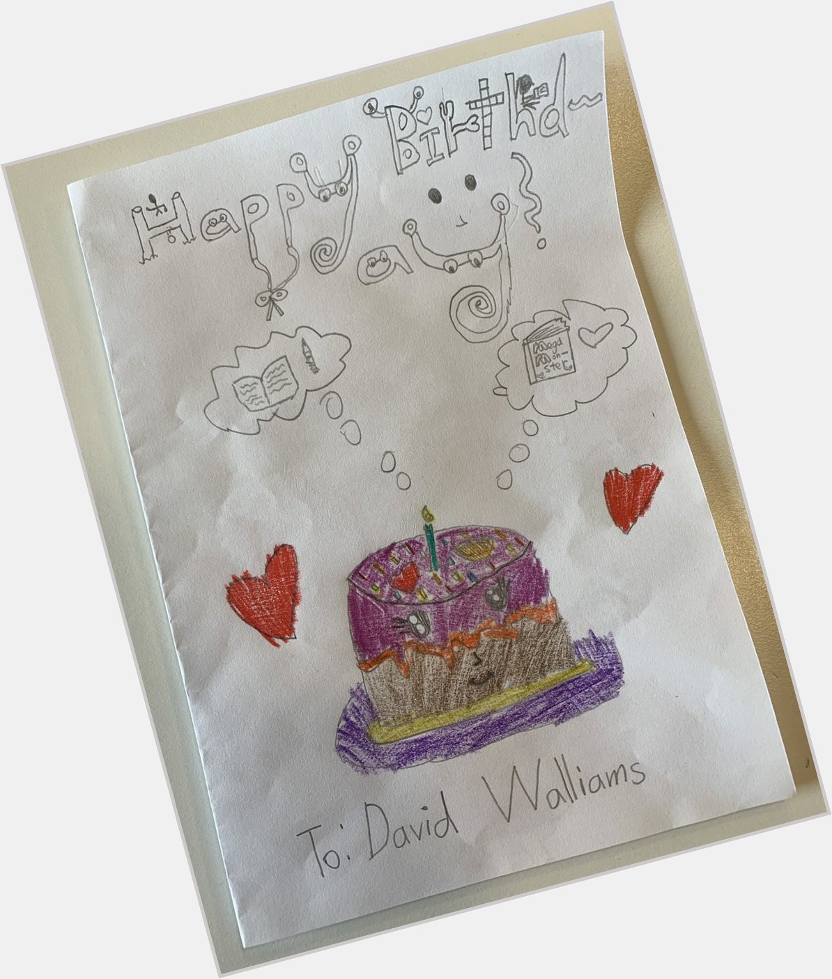 Happy birthday David Walliams by Brydie 