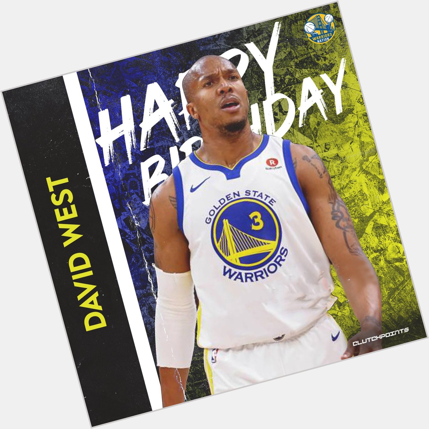 Warriors Nation, join us in wishing David West a happy birthday! 