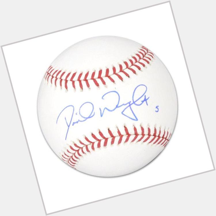 Happy Birthday to 7x All-Star 3B David Wright. Check out his autographed baseball »  