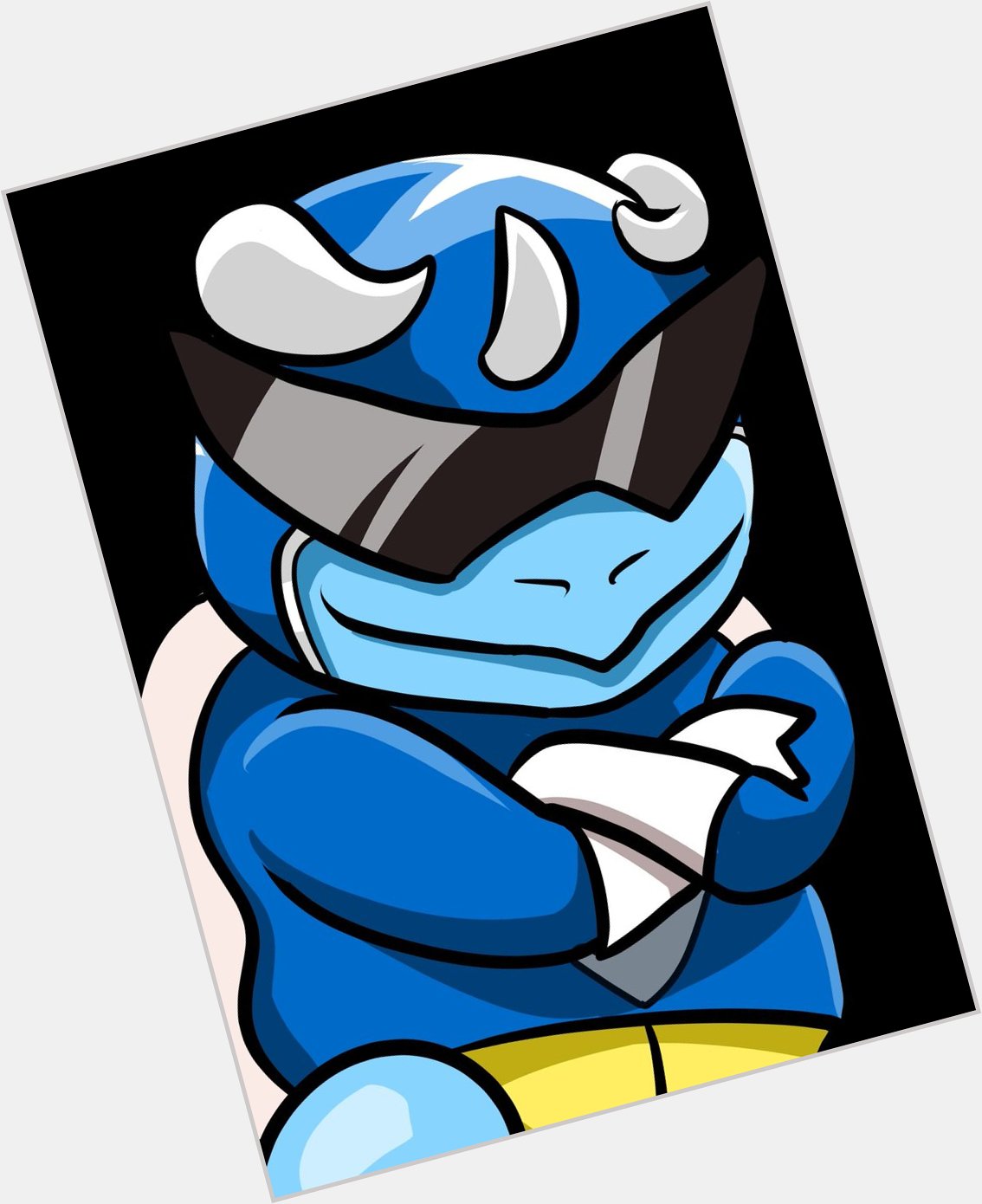 Happy Belated Birthday ! Thank you again for letting Squirtle borrow the Blue Ranger Suit! 