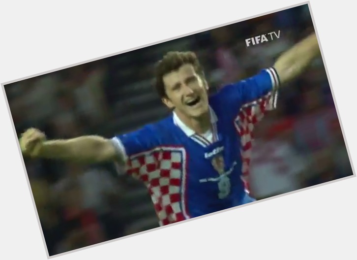   The Croatia kits at the 1998 were absolute  Happy birthday, Davor Suker! 