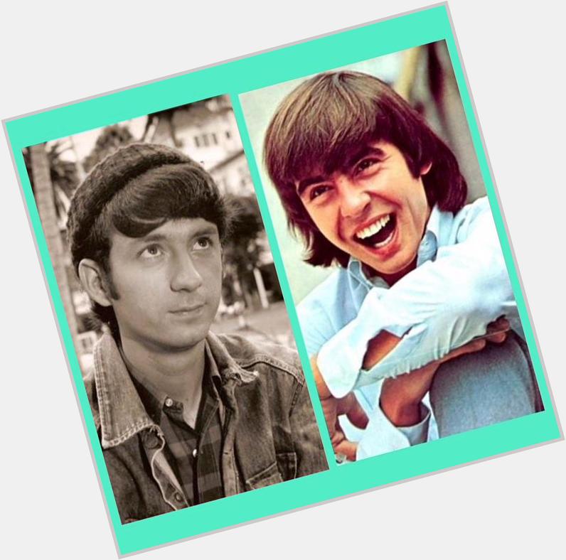 Happy birthday to my two loves. Davy Jones and Mike Nesmith my Monkees forever   