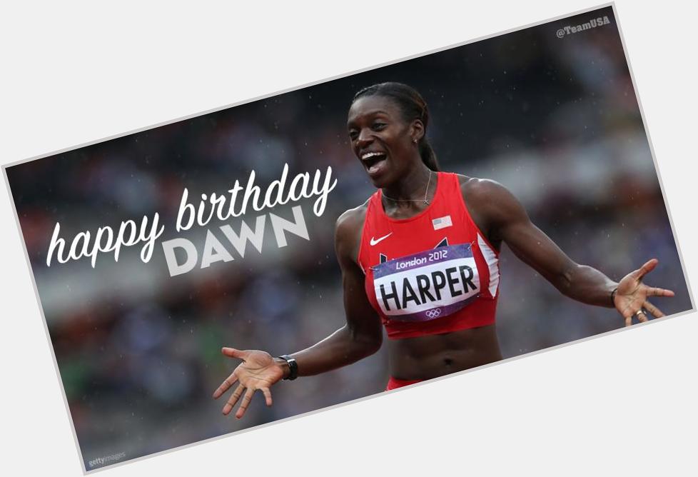 Happy birthday to 2X Olympic medalist Dawn Harper ( 