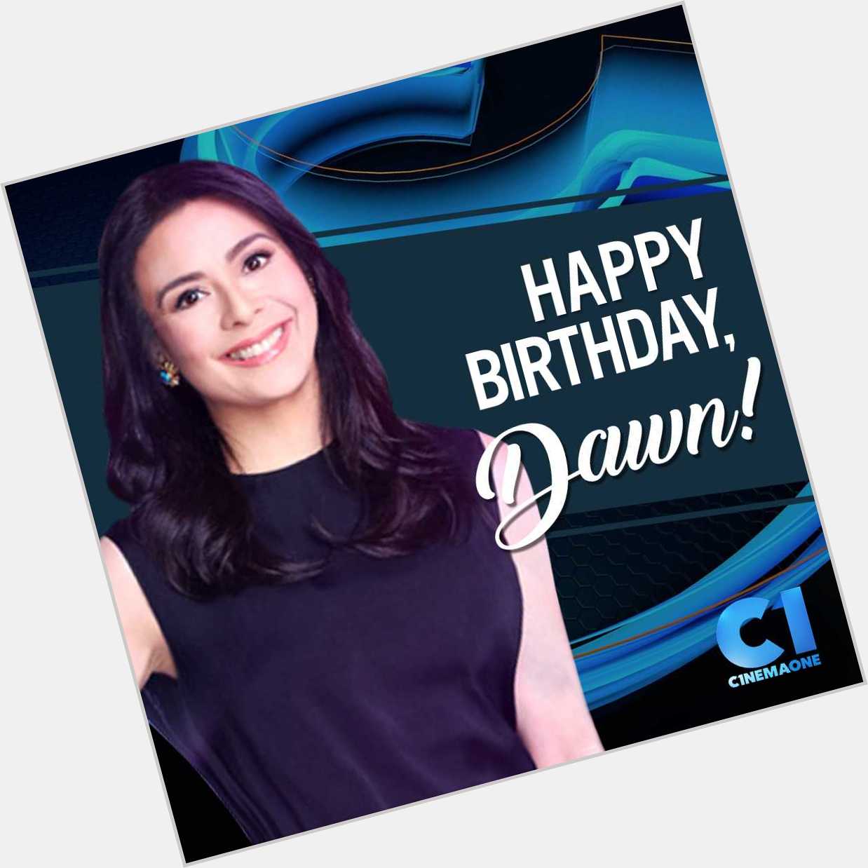 Happy birthday, Dawn Zulueta (  From 
