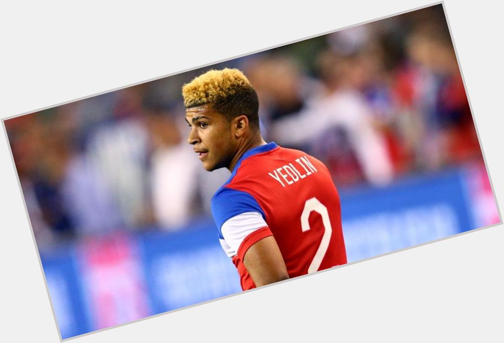 Happy birthday to DeAndre Yedlin ( who is 22 years old today. 