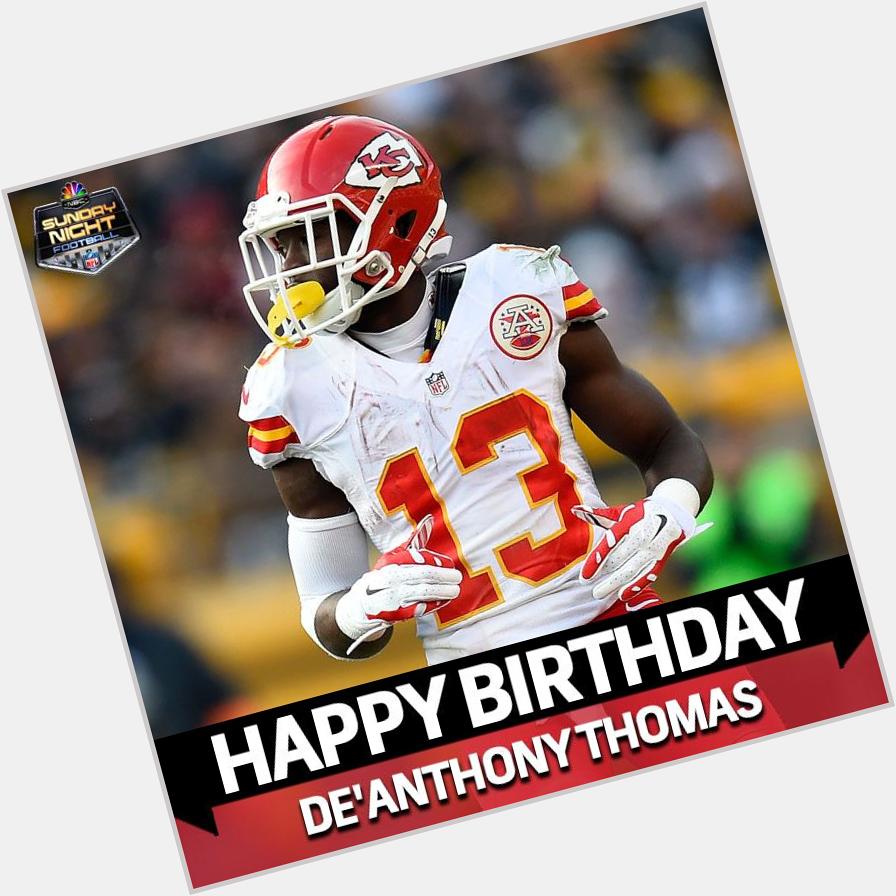 Happy Birthday De\Anthony Thomas! 