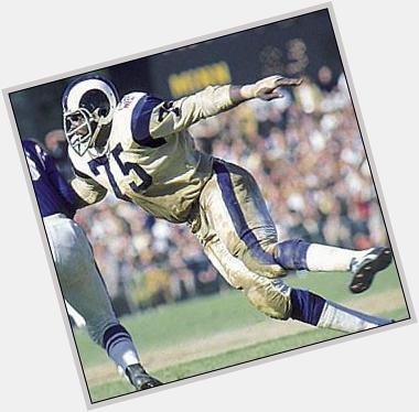 Happy birthday Deacon Jones. 