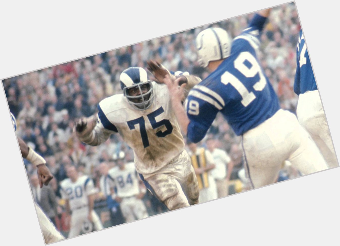 Happy Birthday to Deacon Jones(75), who would have turned 79 today! 