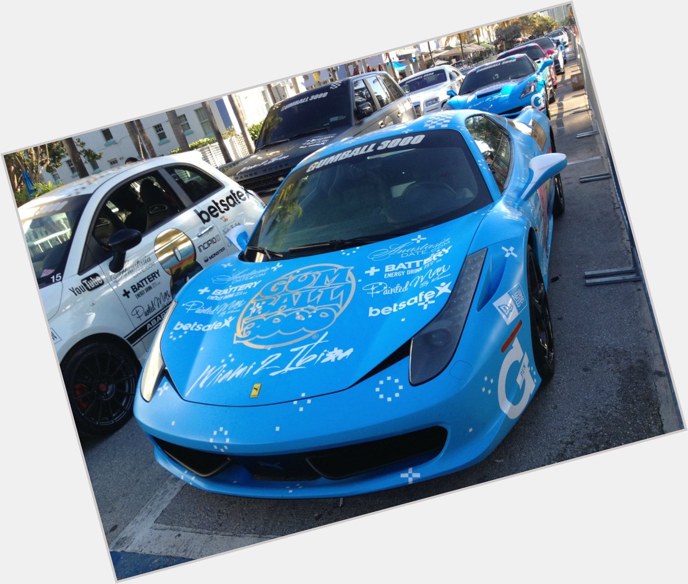 Happy birthday Thanks for letting us meet your Purrari:   