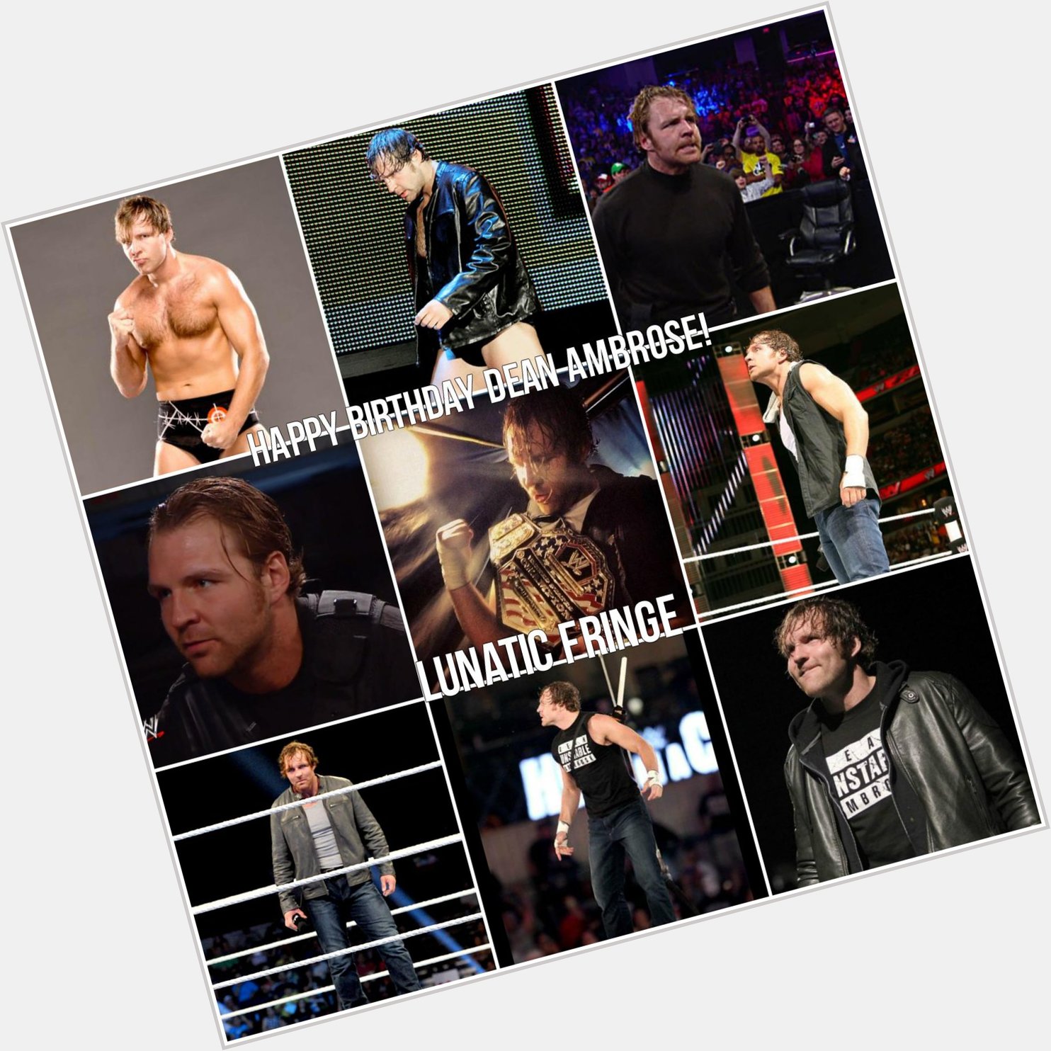 Happy Birthday Dean Ambrose!   