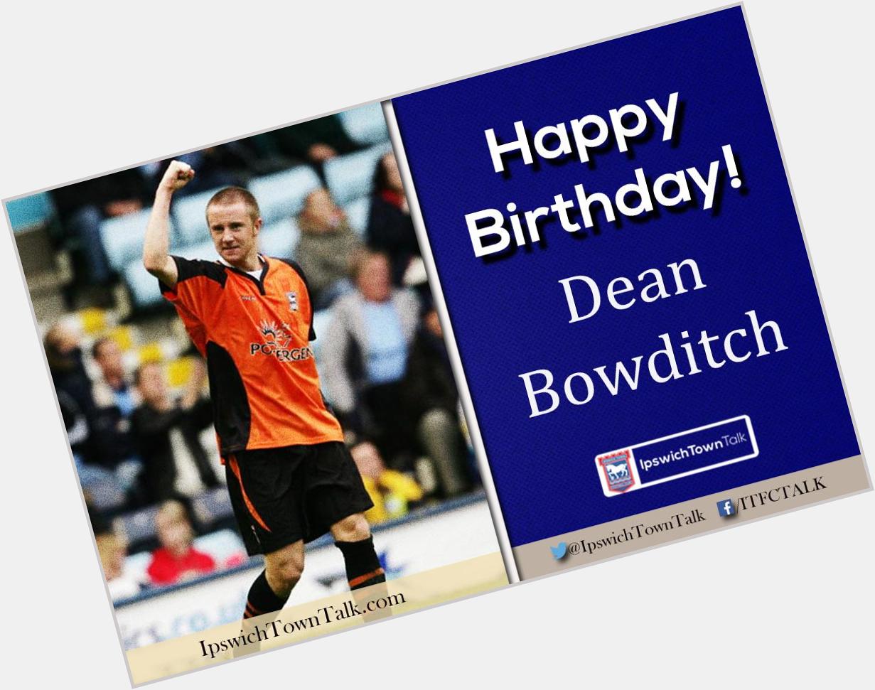 Happy Birthday to former Town striker Dean Bowditch, who turns 29 today! 