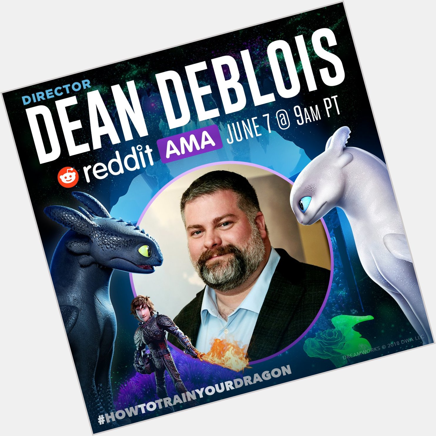 Happy Birthday, Dean DeBlois! Ask him Anything on Reddit right now!  