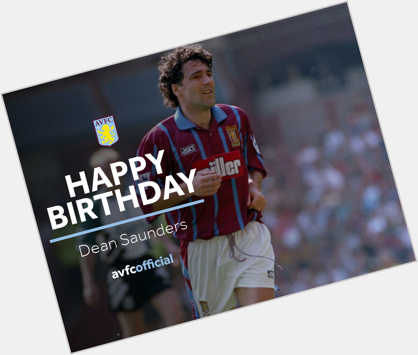  We\re also saying happy birthday to Dean Saunders!
 
Hope you\ve had a great day Deano! 