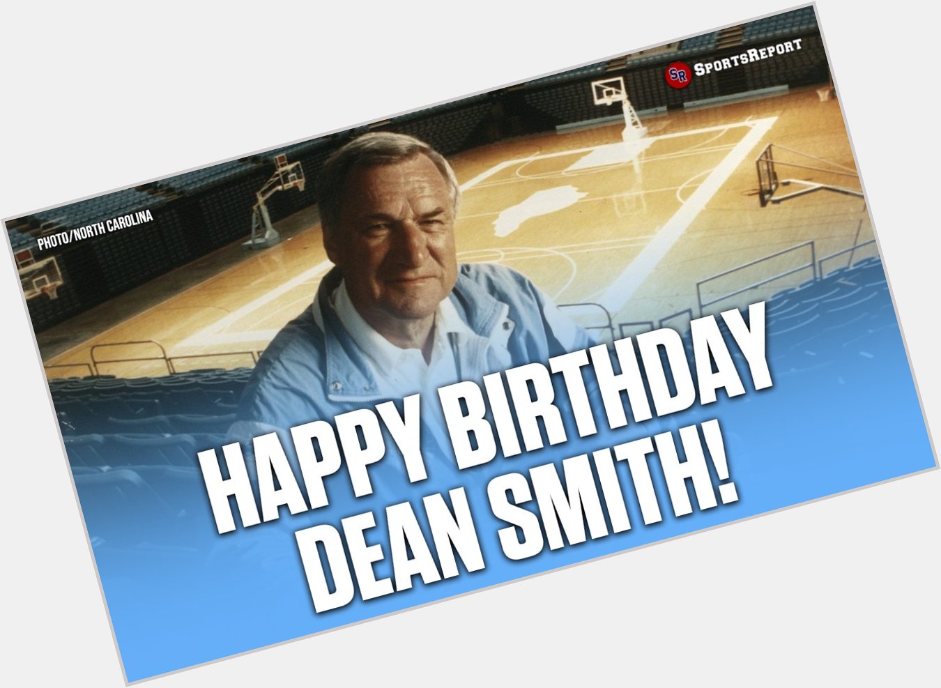 Happy Birthday (forever) to LEGEND, Coach Dean Smith! 