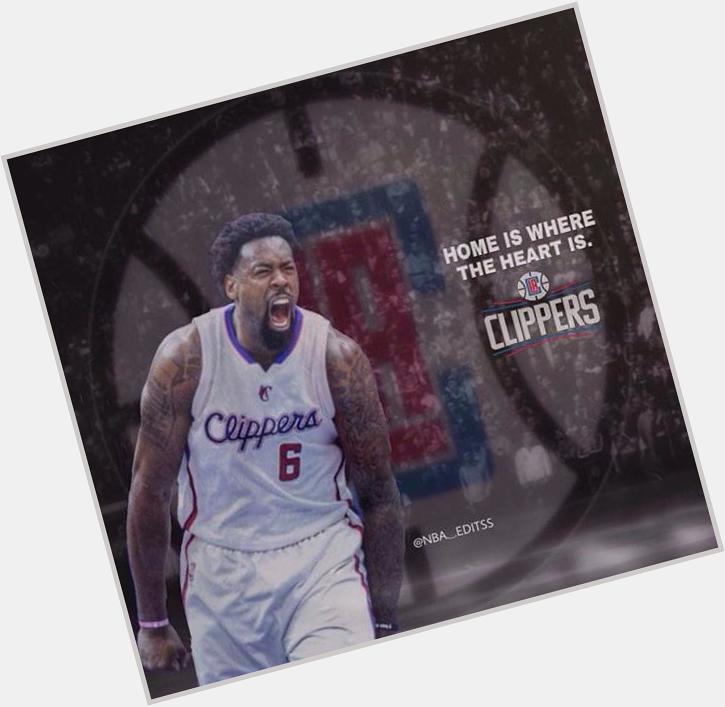 Happy Birthday to funniest and the talented DeAndre Jordan. 27 now.       