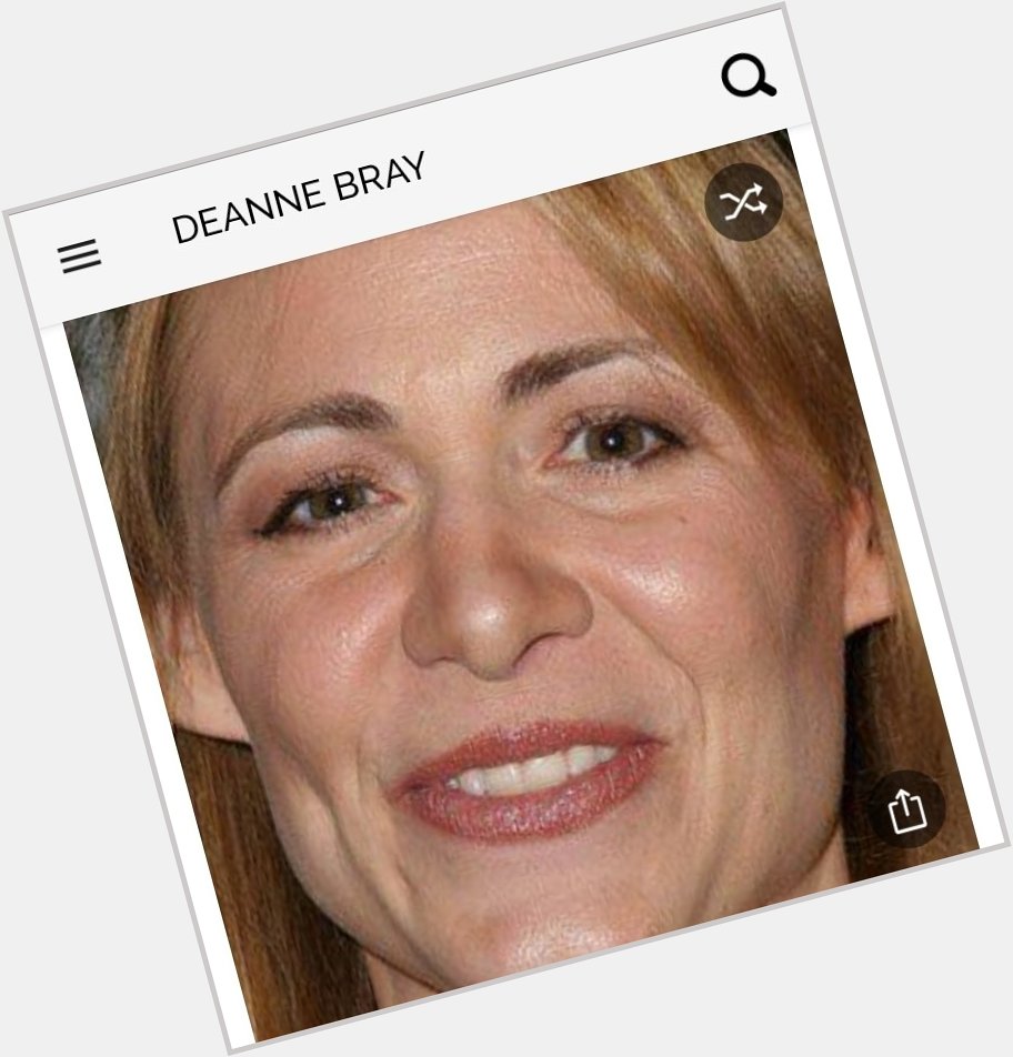 Happy birthday to this great actress.  Happy birthday to Deanne Bray 