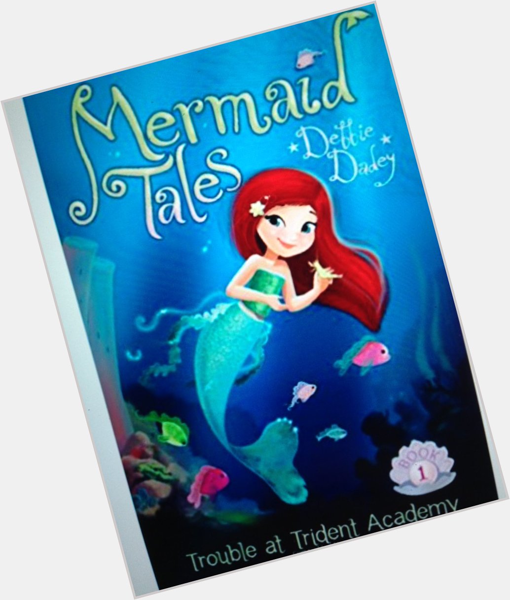 Happy Birthday Debbie Dadey! Are your younger readers familiar with her Mermaid Tails series! 