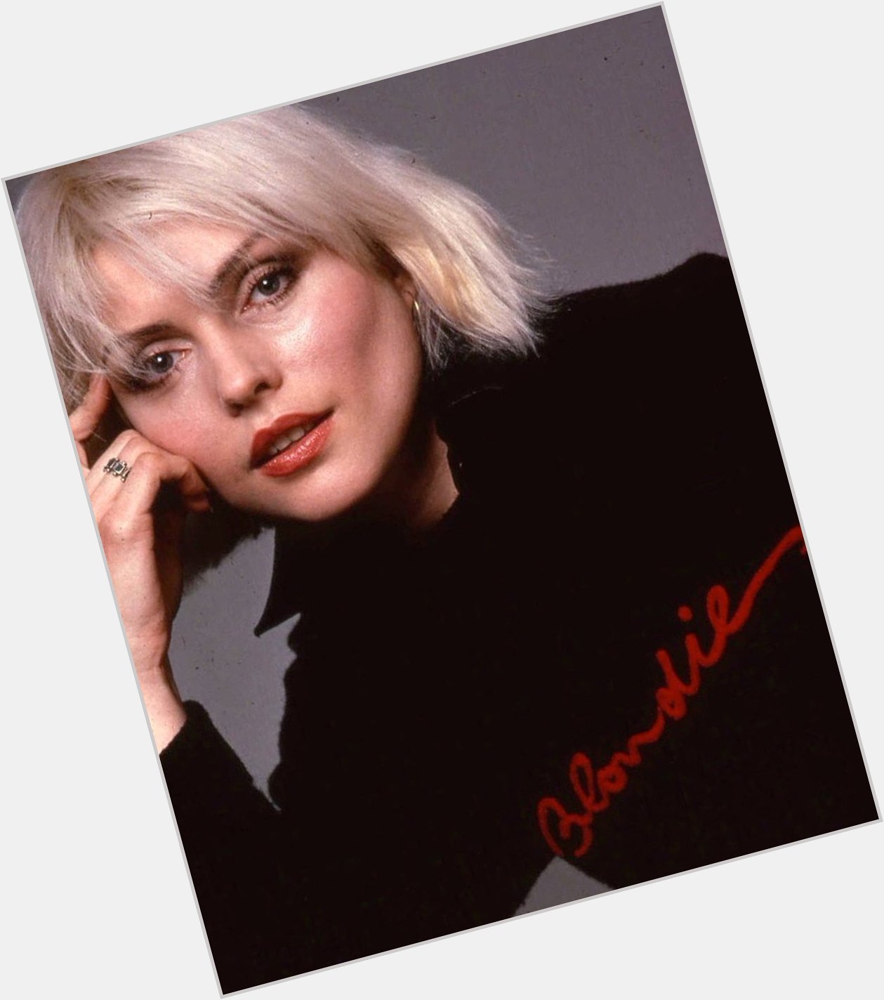 Happy birthday debbie harry, i love you more than words can tell 