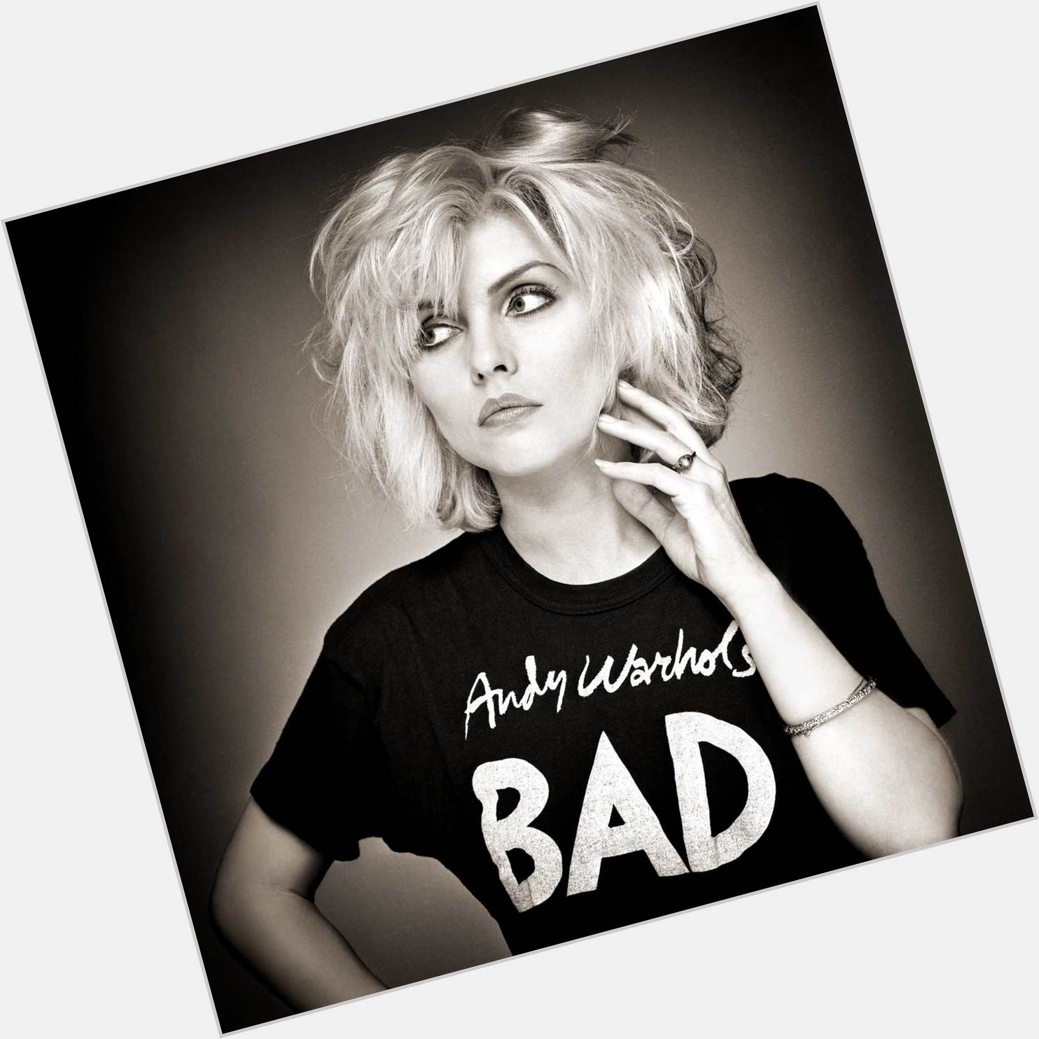 Happy birthday to the one and only Debbie Harry. Photo by Brian Aris. 