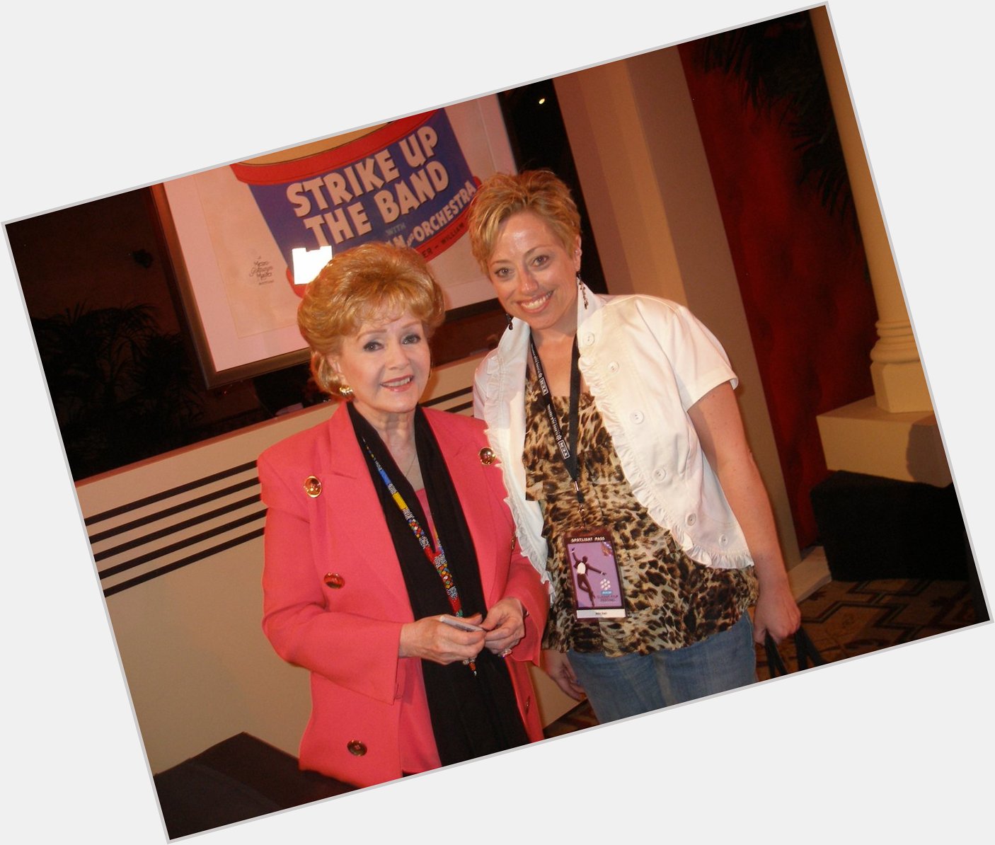 Happy birthday, Debbie Reynolds.  Such a treat to see her at the first I went to in 2011. 