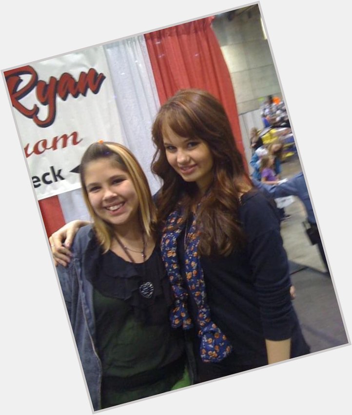 Happy birthday debby ryan. here s a cute picture of us from 2011. 