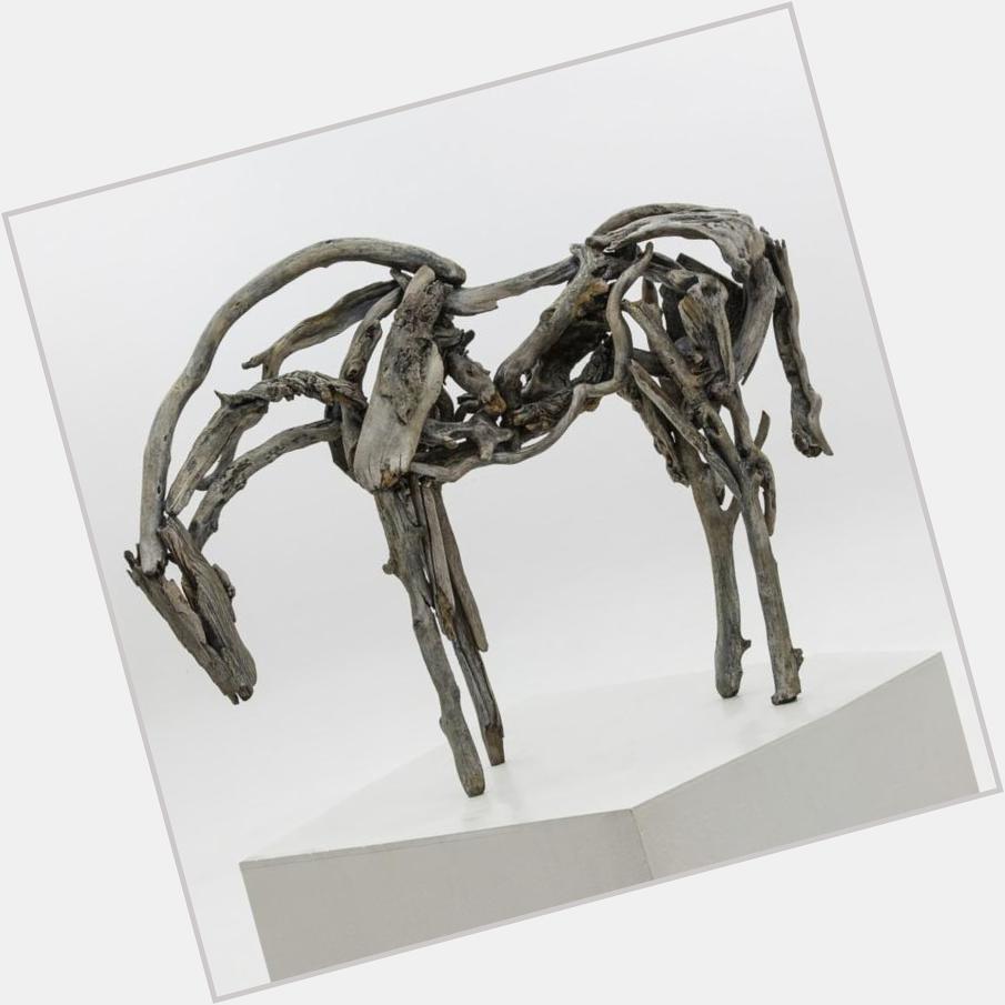 Happy Birthday to masterful sculptor of horses, Deborah Butterfield:  
