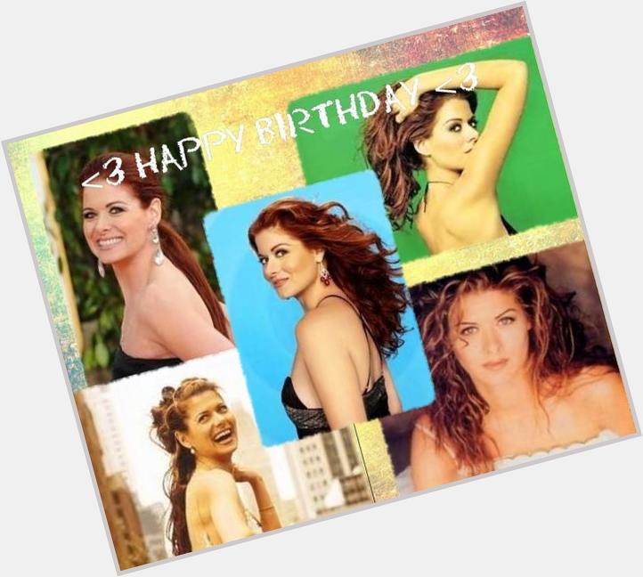 <3 HAPPY BIRTHDAY TO THE AMAZING AND GORGEOUS DEBRA MESSING <3 HOPE YOU LIKE THIS!!! ;) 