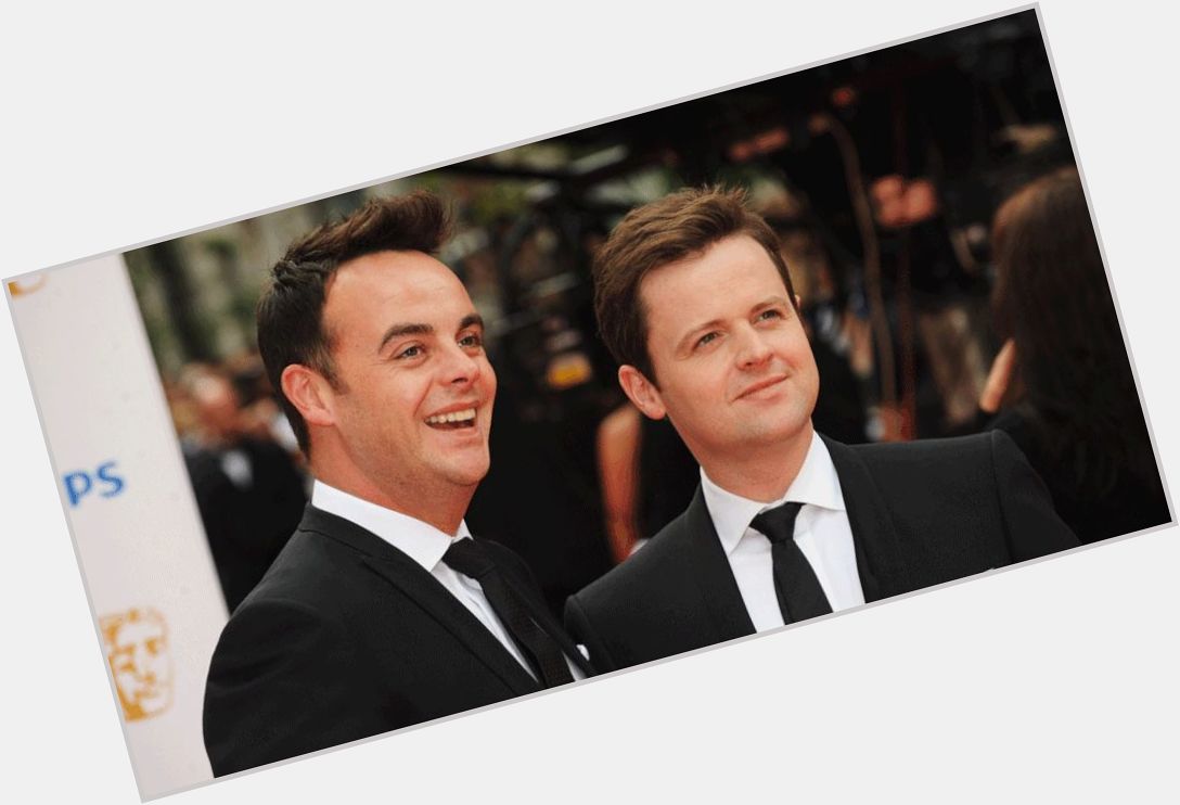 Ant McPartlin wishes Declan Donnelly a happy birthday with a cute message.

 
