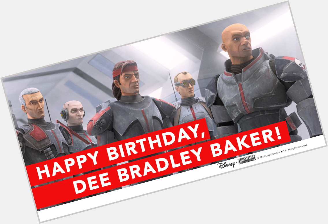 Happy Birthday, Dee Bradley Baker!  