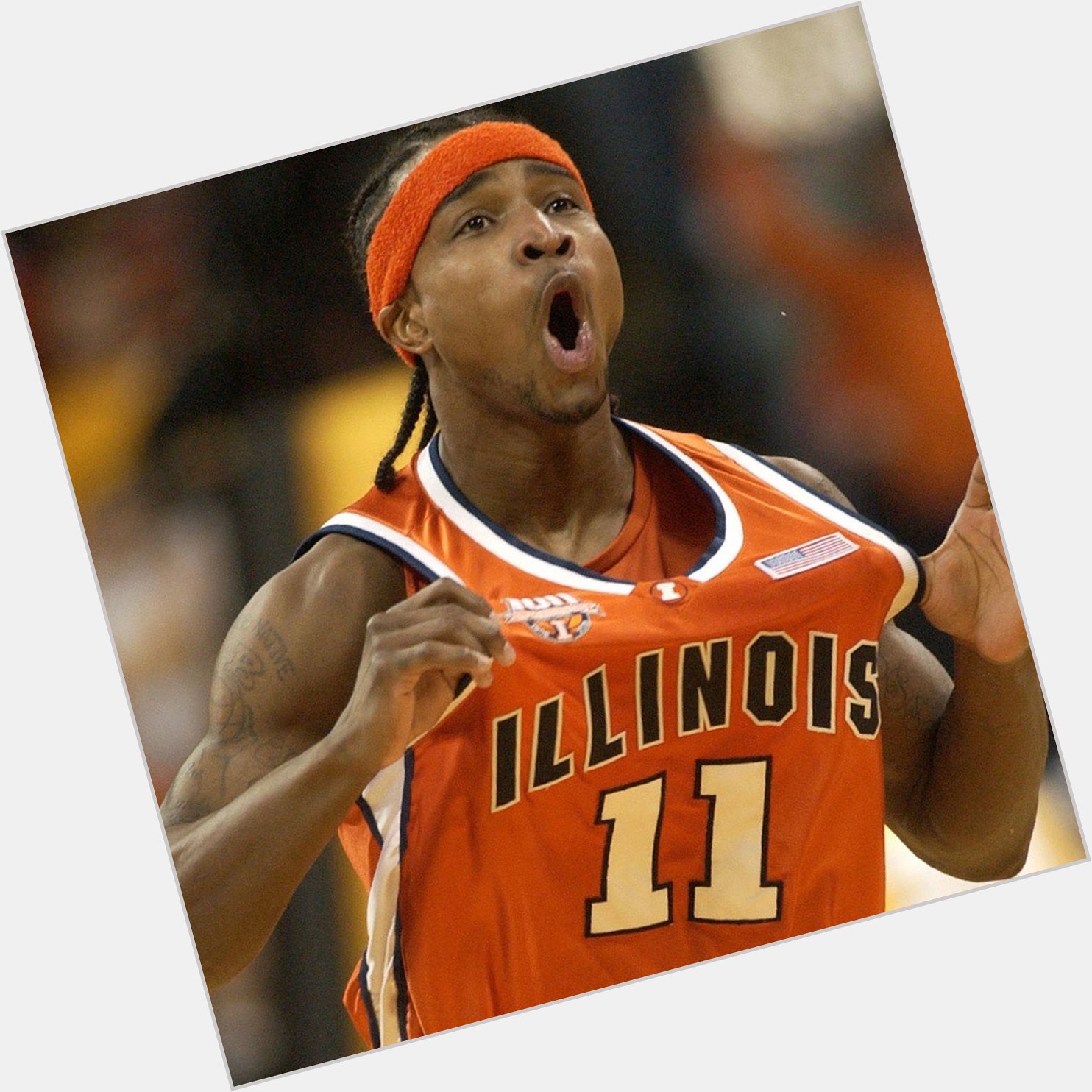 Happy Birthday to Illini legend, Dee Brown! 