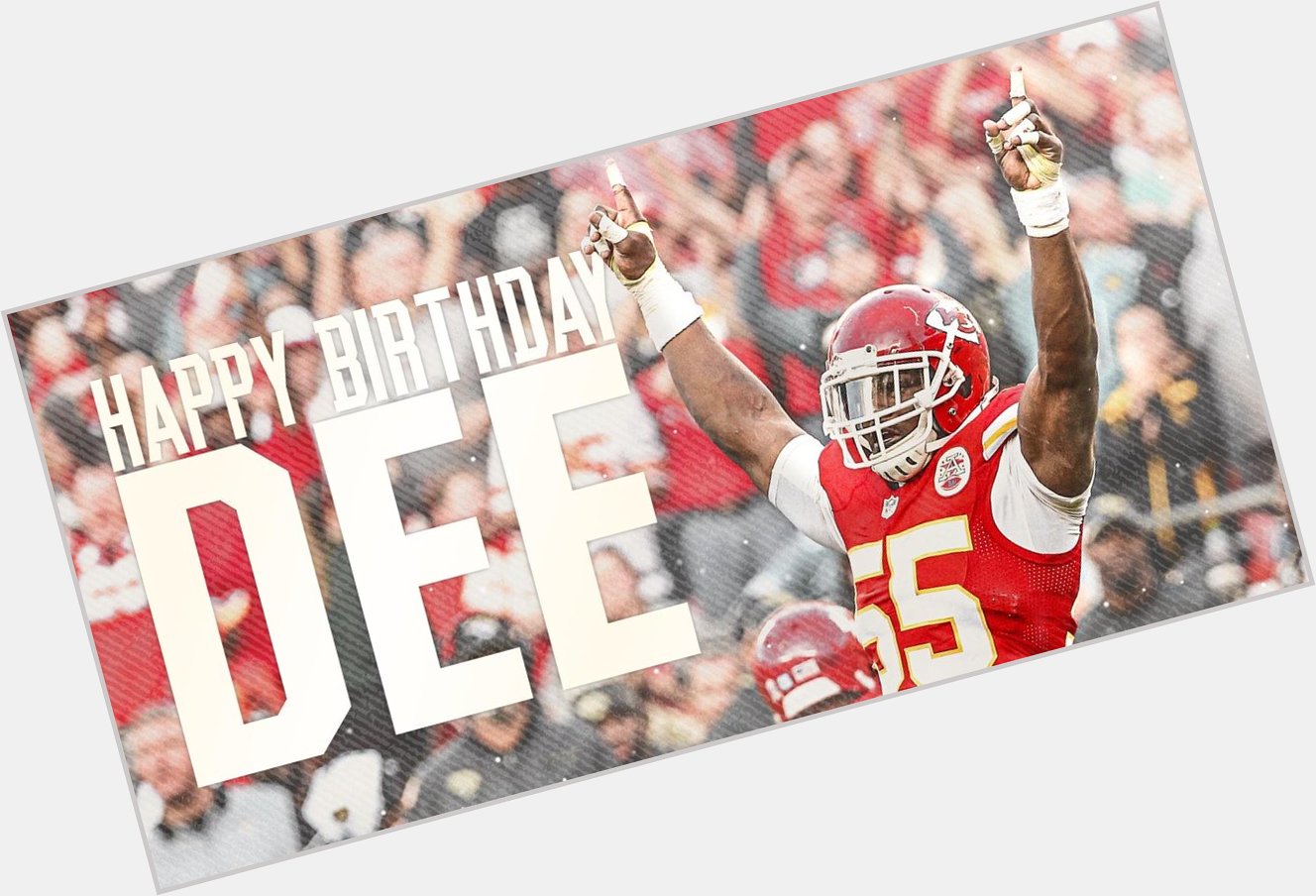 Join us in wishing a very happy birthday to Dee Ford!   