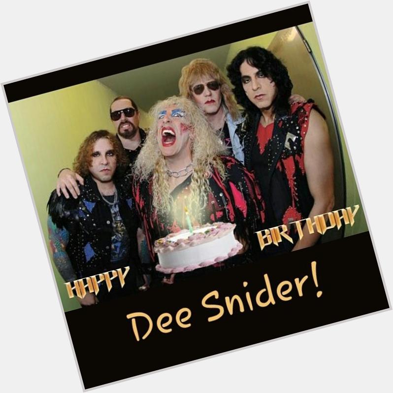 Happy 60th Birthday to Dee Snider! Keep ROCKIN\!!  From the Youth Be Told family! 