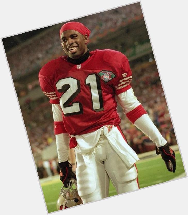 DEION SANDERS GREATEST CORNER EVER     if you know who this is. Happy Birthday to him!   
