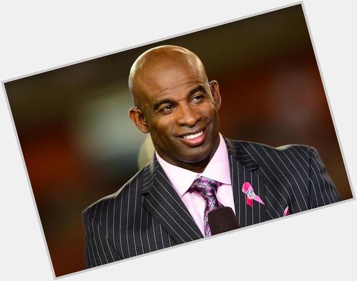 Happy Birthday to former football and baseball player, and NFL analyst, Deion Sanders! 