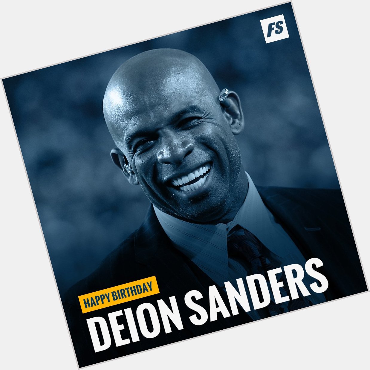 Happy birthday to pro football Hall of Famer and sports analyst Deion Sanders ( 
