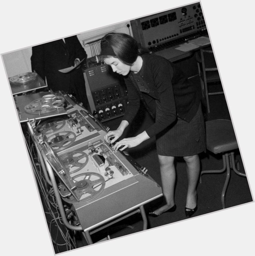 Happy Birthday Delia Derbyshire! I have a slight connection to her - she was in the band White Noise with my cousin! 