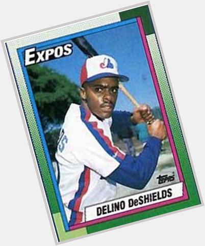 Happy birthday Delino DeShields, Expos 1990-1993. Delino manages the Louisville Bats 