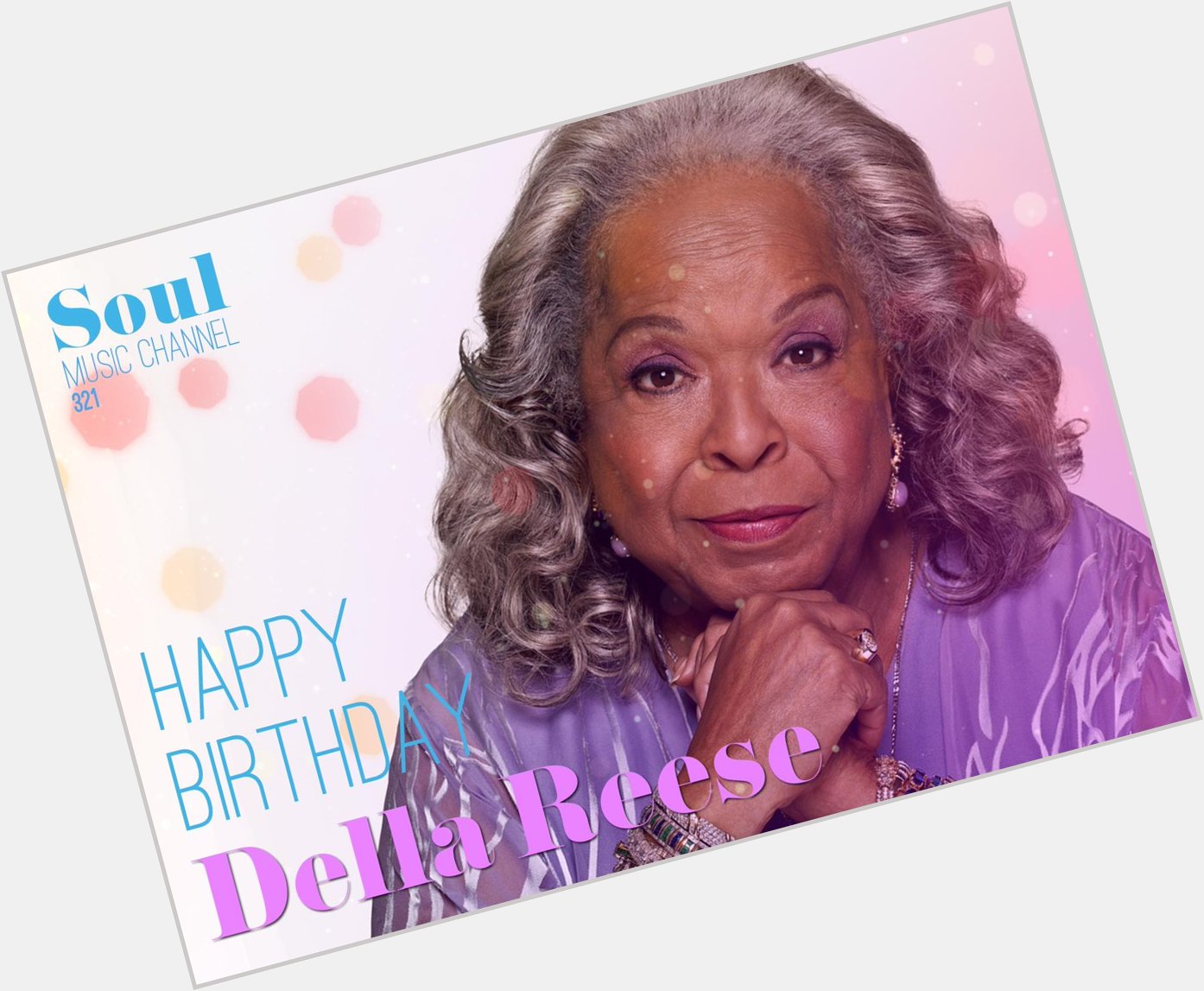 Happy Birthday to nightclub, jazz, gospel and pop singer, film and television actress Della Reese 