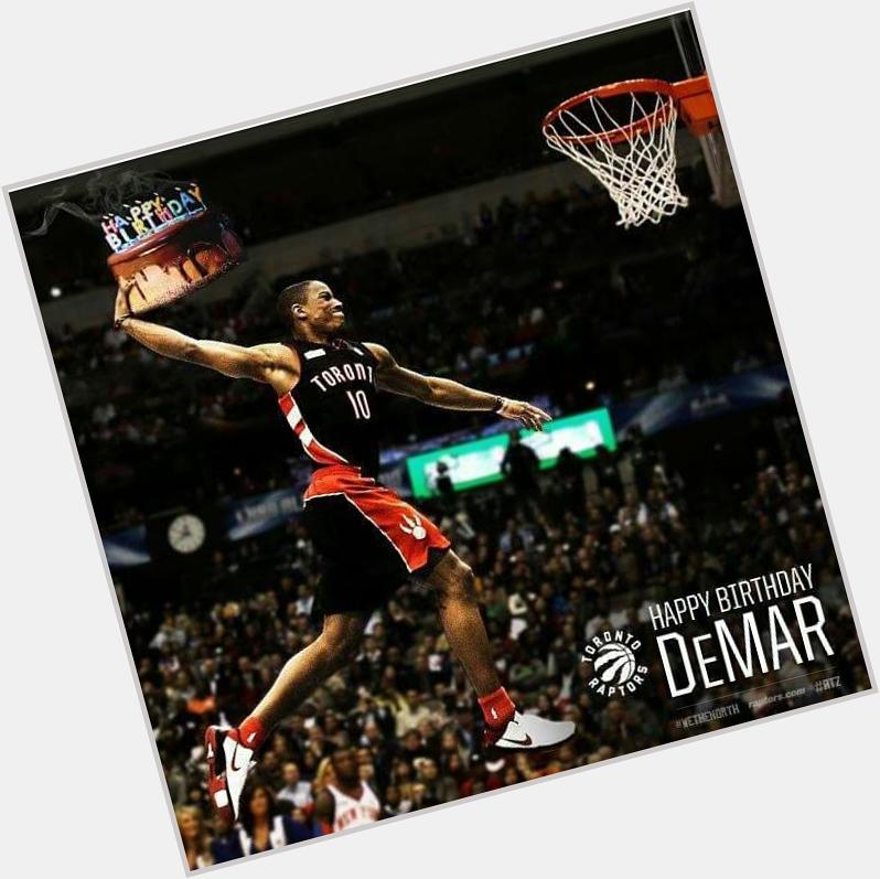 Happy Birthday DeMar DeRozan!! 