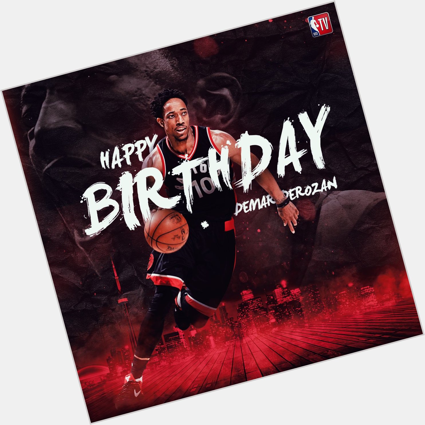 To help us wish 3x All-Star, DeMar DeRozan a Happy Birthday! 