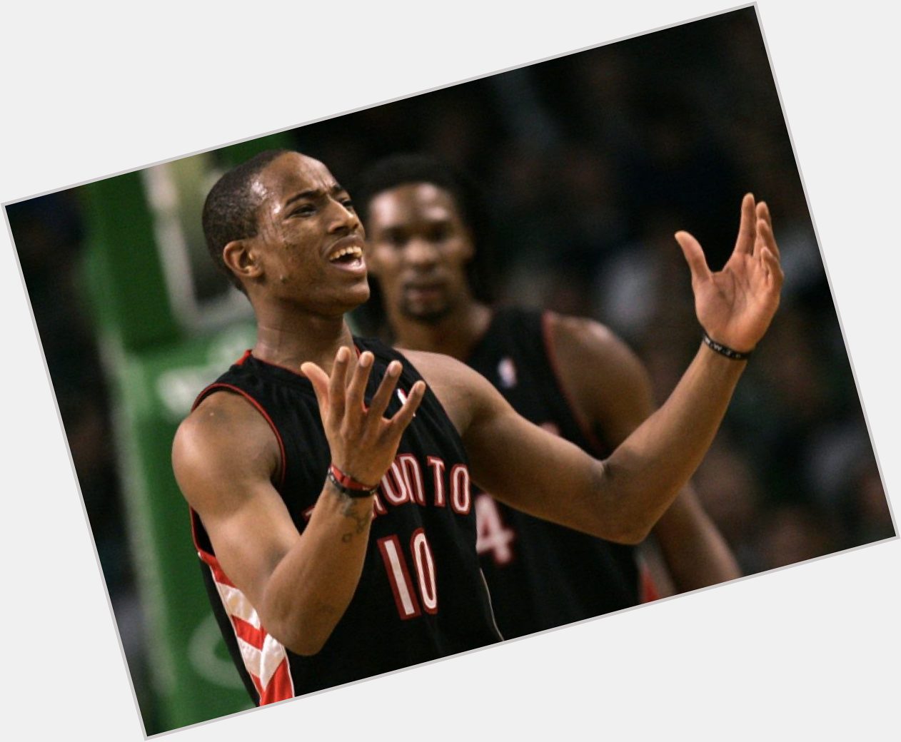 He\s come a long way. Happy Birthday DeMar DeRozan. May the 28th year be full of scowls. 