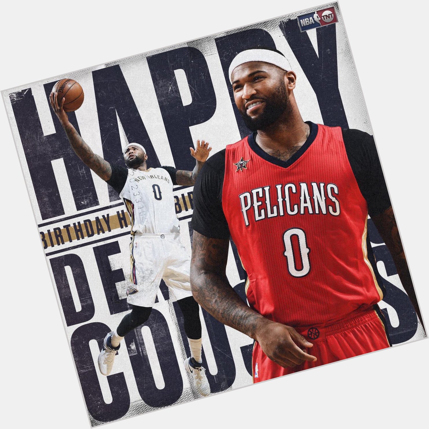 Happy Birthday to the 3-Time NBA All-Star, DeMarcus Cousins!  